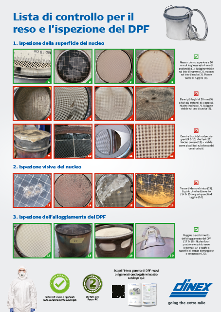 DPF Return & Inspection Poster