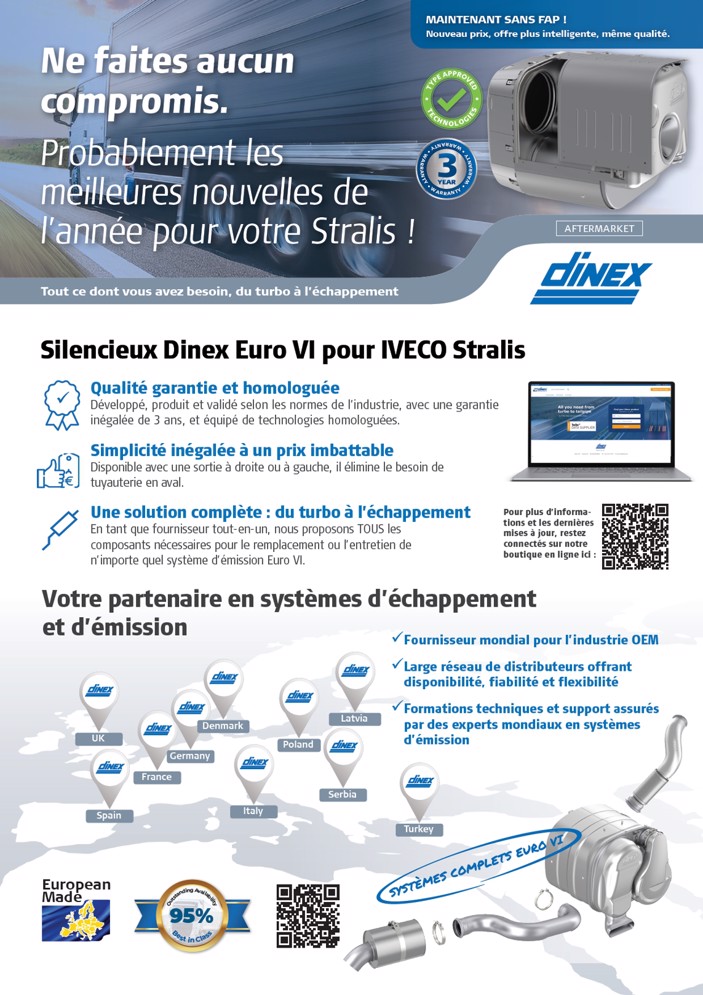 Euro VI Silencer for Iveco Stralis