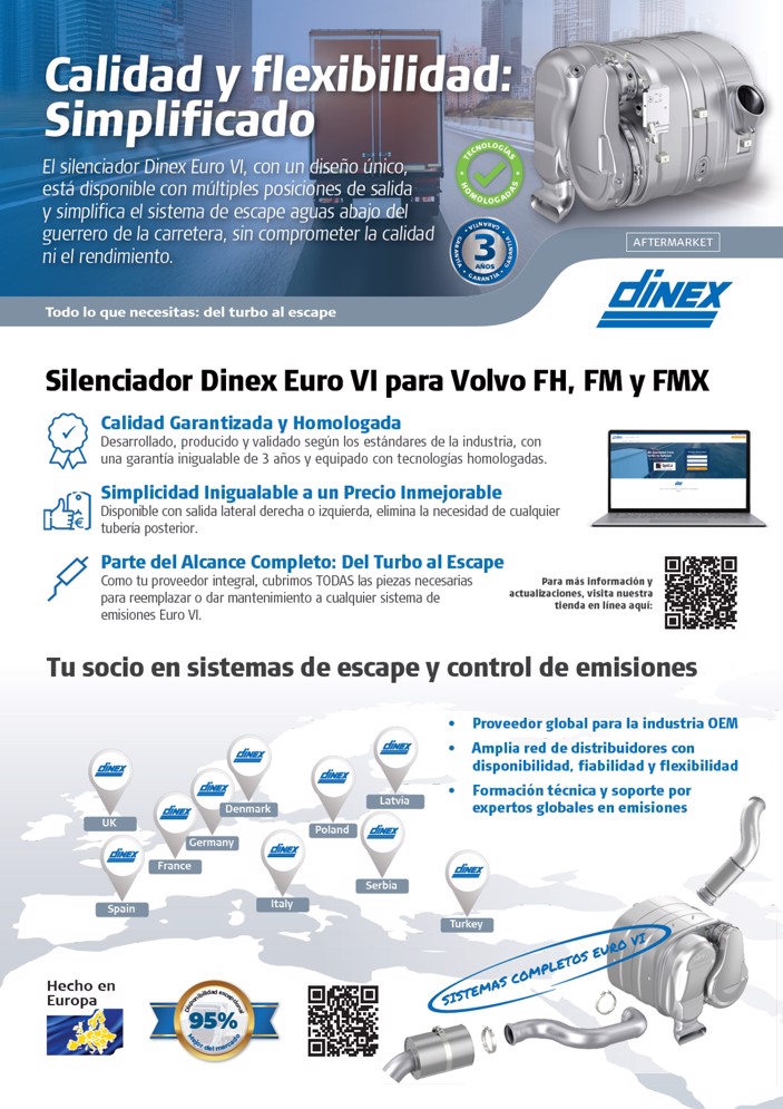 Euro VI Silencer for Volvo FM/FH
